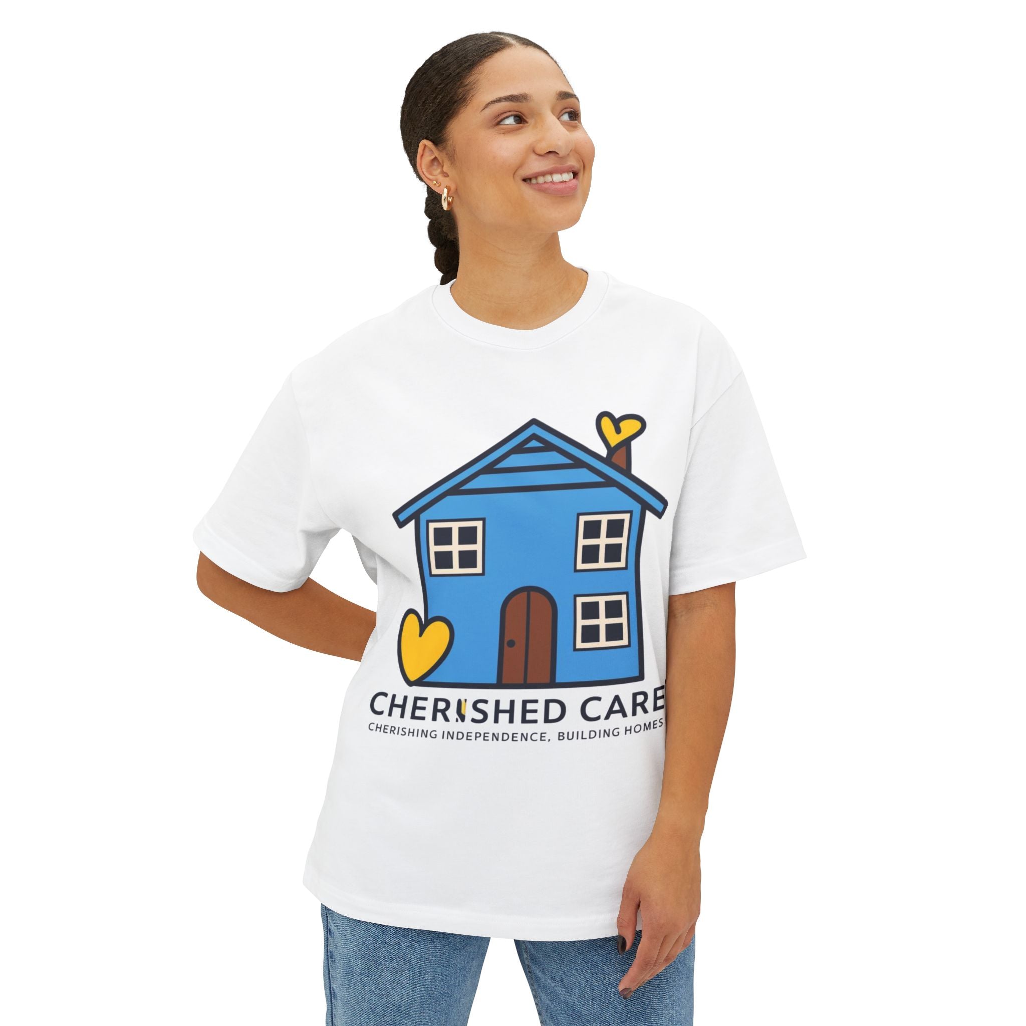 Oversized Tee CCRI Logo Fundraiser T-Shirt