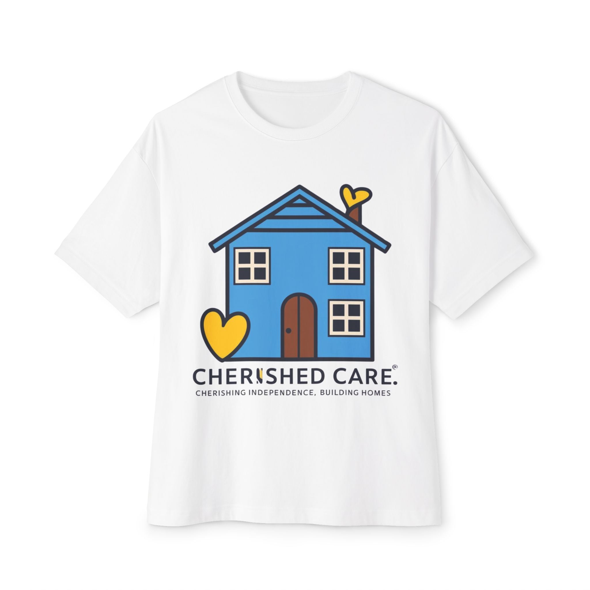 Oversized Tee CCRI Logo Fundraiser T-Shirt
